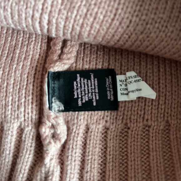 Victoria's Secret Blush/Pink & Rhinestone Stocking Cap Hat - Picture 5 of 6